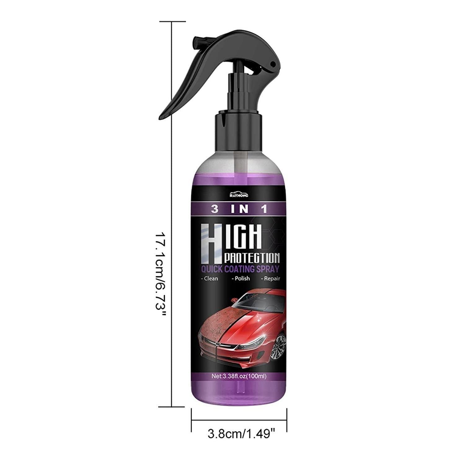 ShieldCoat Pro, 3-in-1 Car Coating & Protection Spray (Pack of 2)