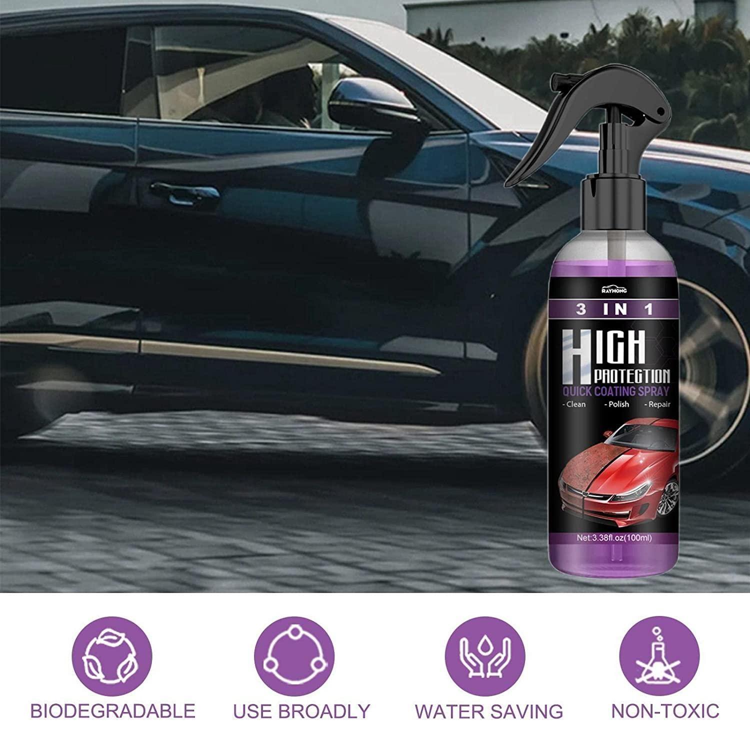 ShieldCoat Pro, 3-in-1 Car Coating & Protection Spray (Pack of 2)