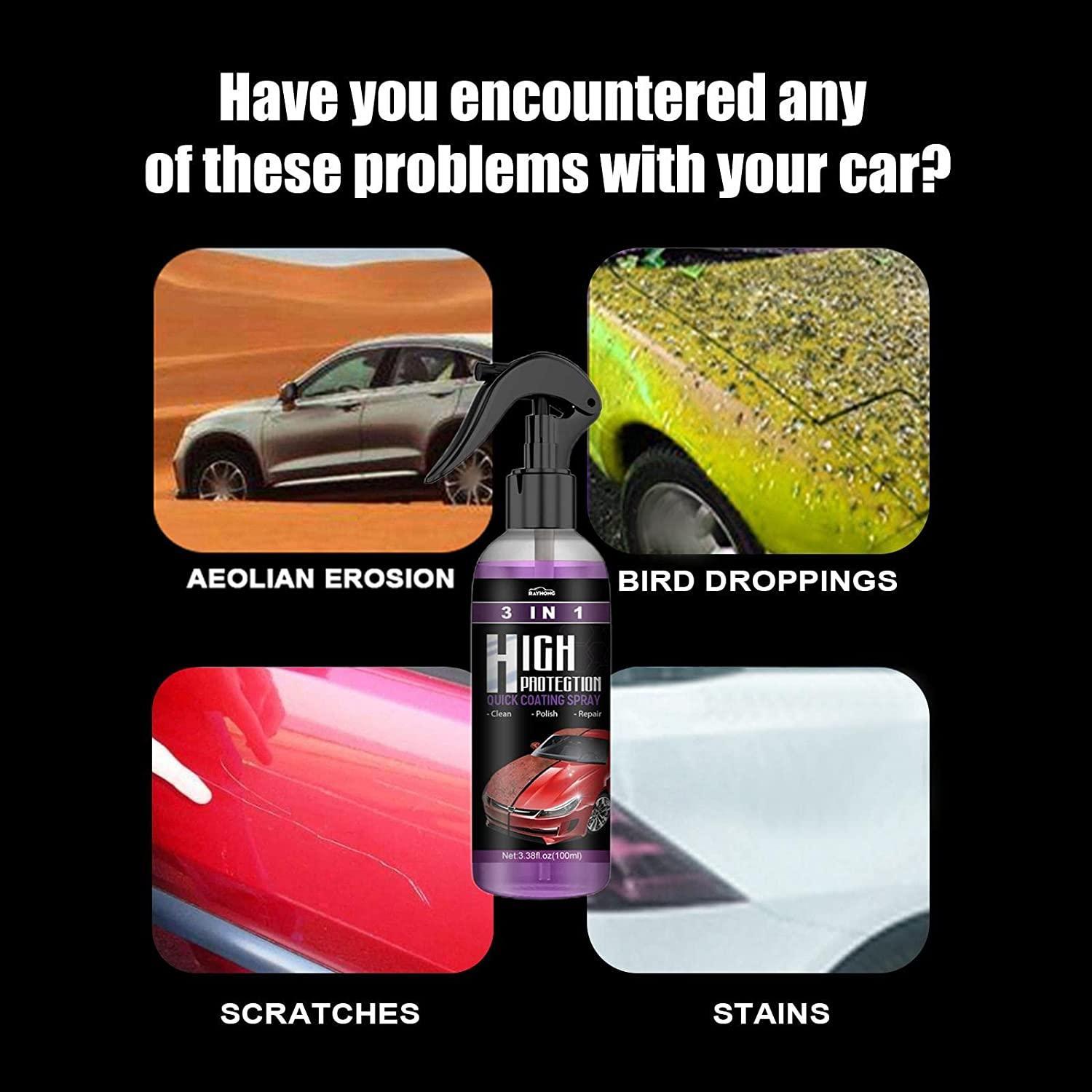 ShieldCoat Pro – 3-in-1 Car Coating & Protection Spray (Pack of 2)