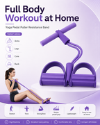 Yoga Pedal Puller Resistance Band Fitness Equipment